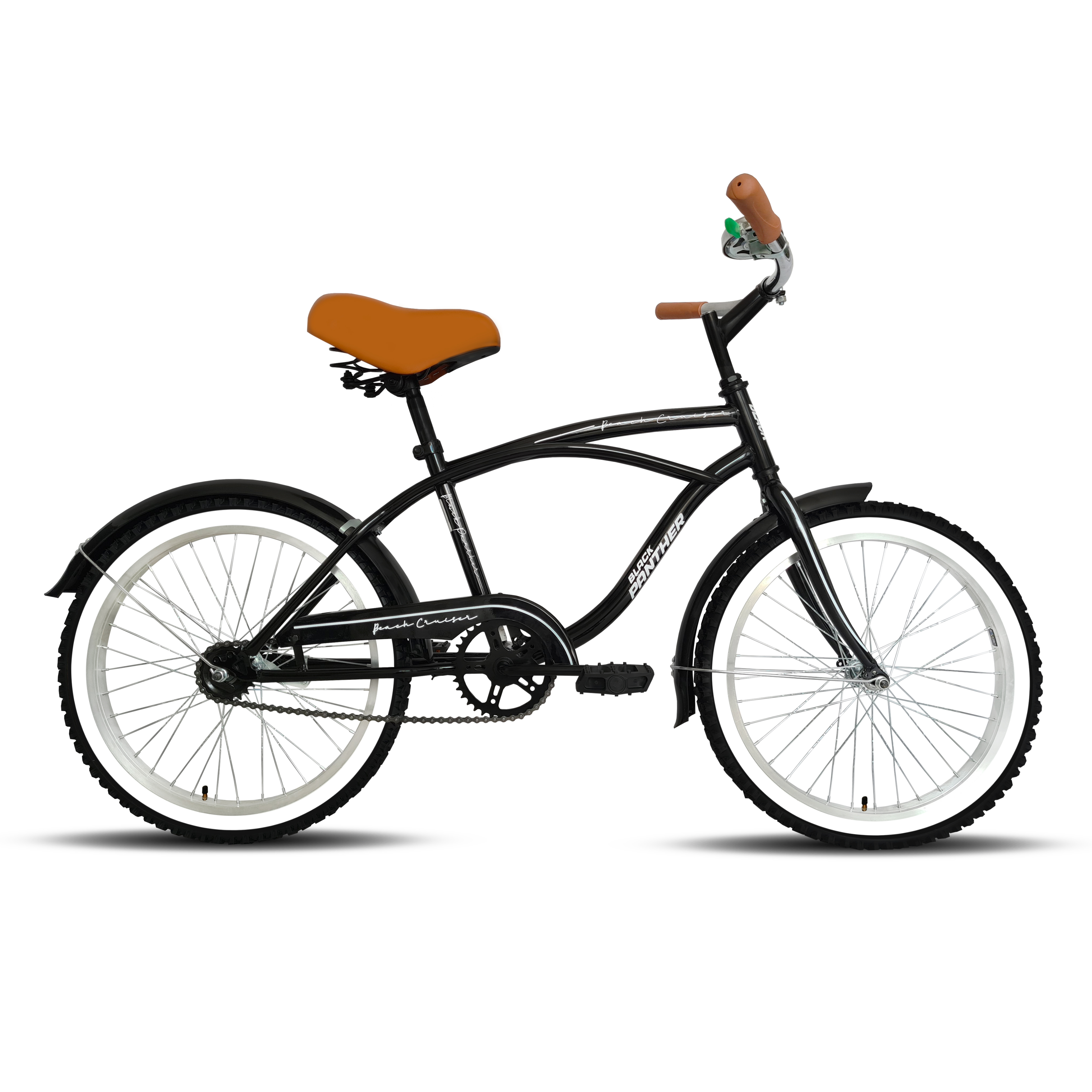 Foto 1 | Bicicleta Infantil Black Panther Beach Cruiser color Negro Rodada 20