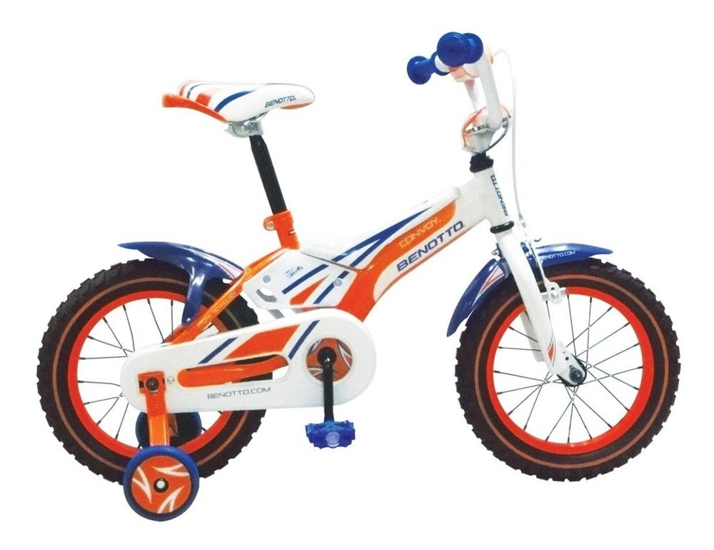 Bicicleta Benotto Infantil Convoy R14 1v Niño Frenos Caliper