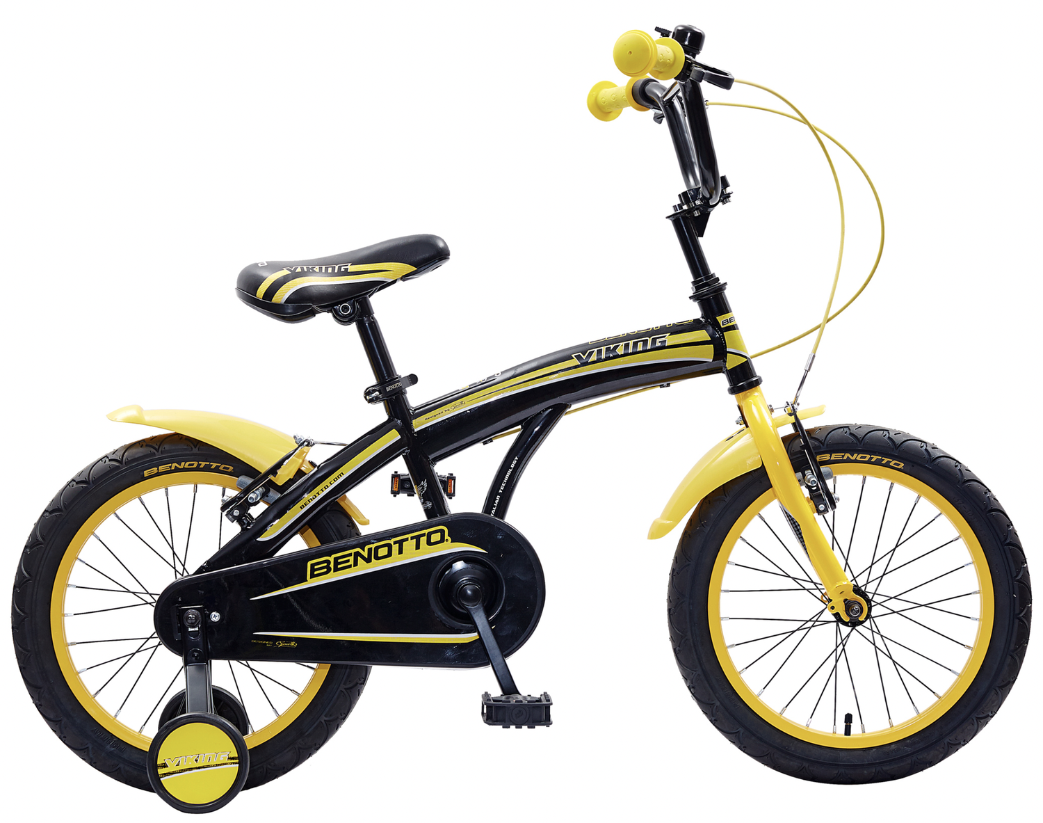 Bicicleta Benotto Infantil Viking Rodada 16 Niño Frenos V