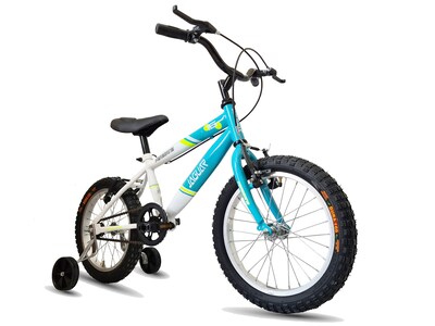 Foto 2 | Bicicleta Jaguar Peregrina Rodada 16 Color Blanco Con Ruedas Entrenadoras