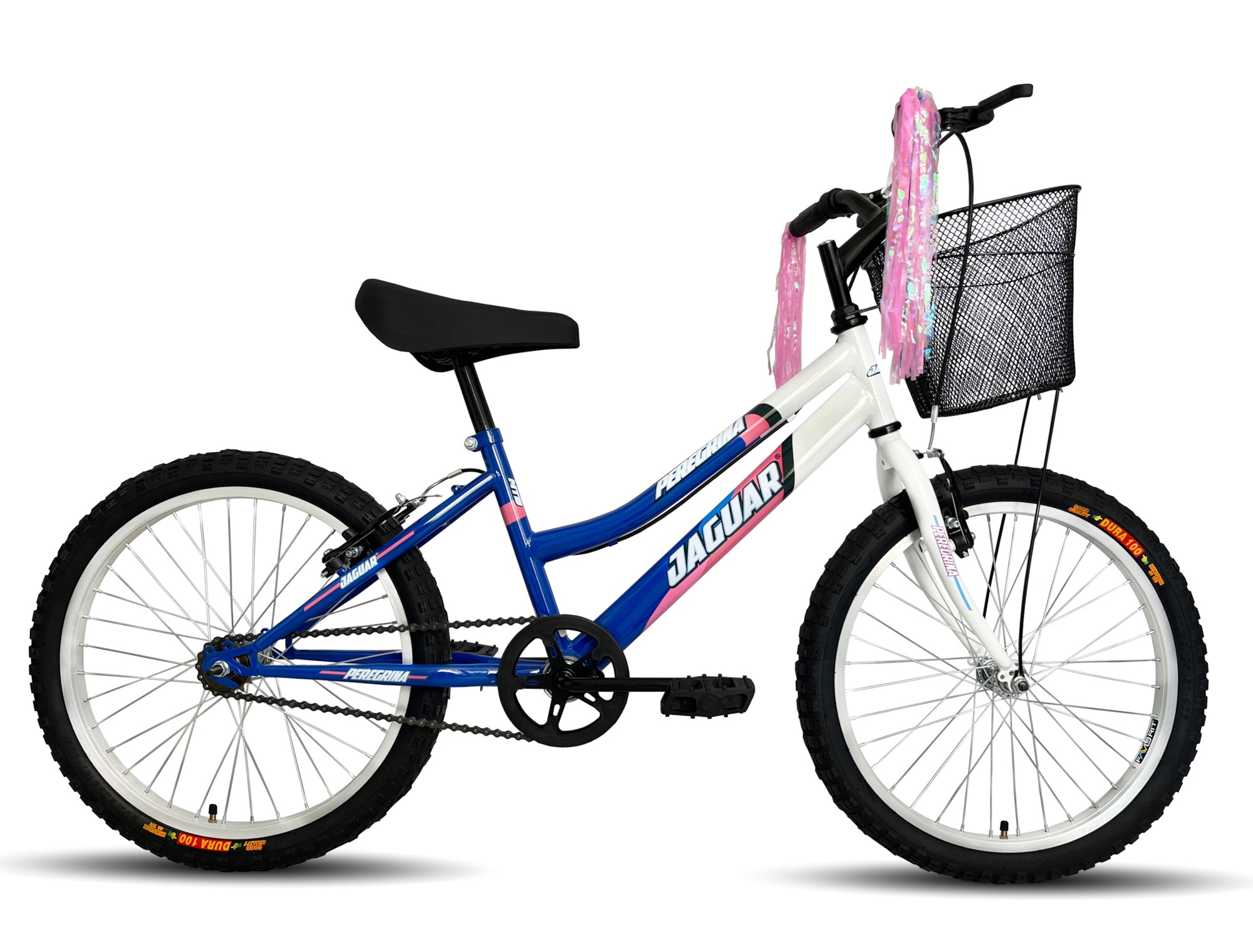 Foto 1 | Bicicleta Jaguar Peregrina con Canasta color Azul