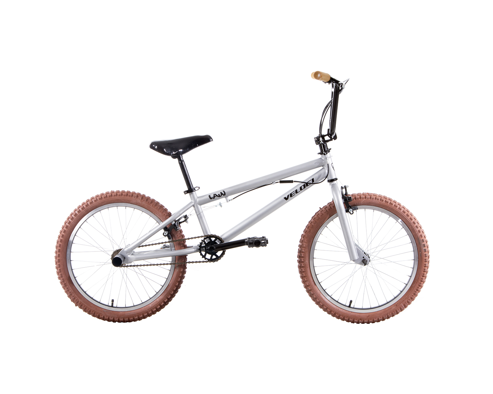 Bicicleta Veloci Law Freestyle 20" color Plata