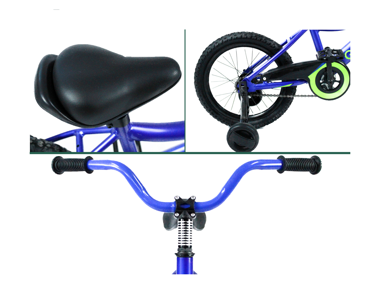 Foto 3 pulgar | Bicicleta Gravel Bmx Infantil R16 1v Aluminio Freno Pedal