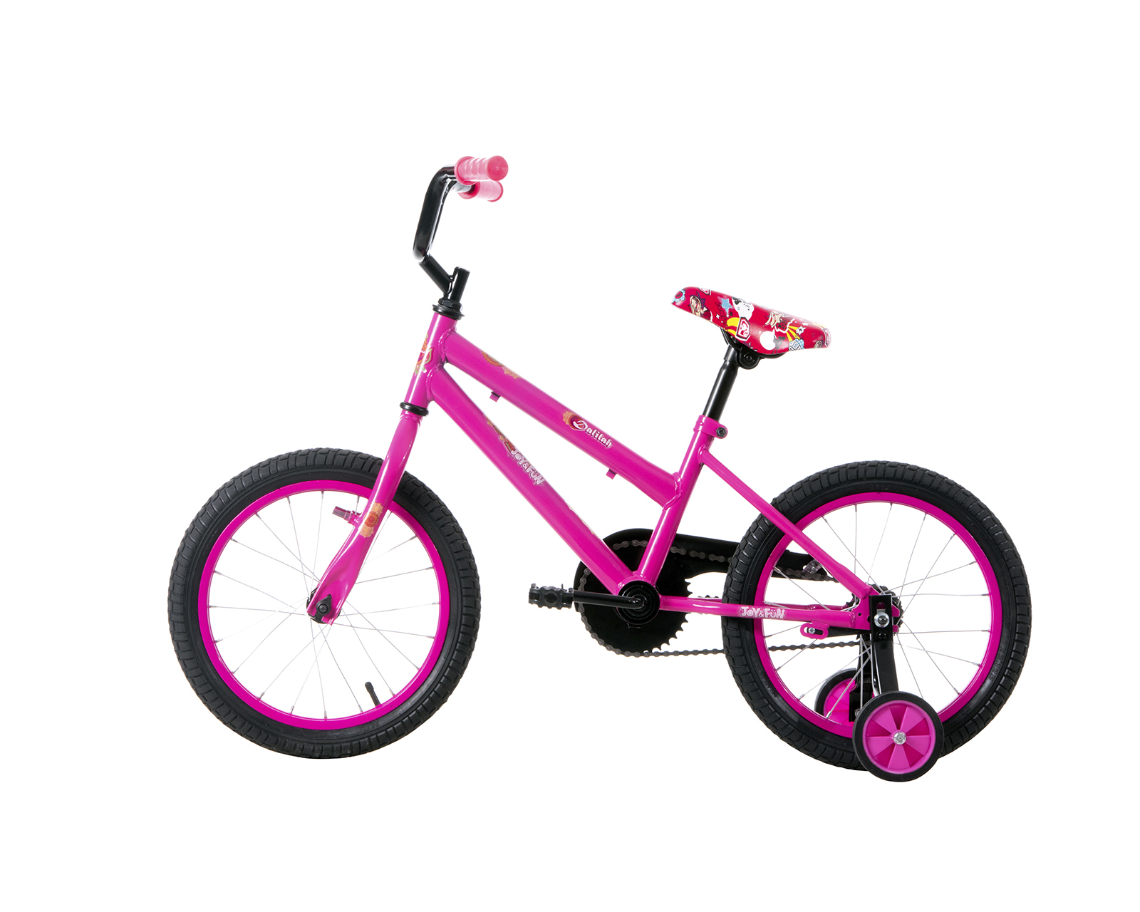 Foto 6 pulgar | Bicicleta  Infantil Veloci Dalilah Bmx Rodada 16 Rosa