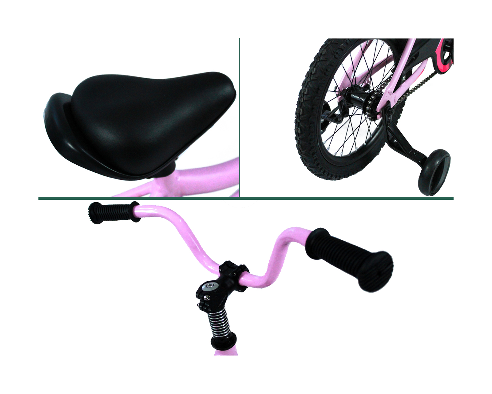 Foto 3 pulgar | Bicicleta Gravel Bmx Infantil R16 1v Aluminio Freno Pedal