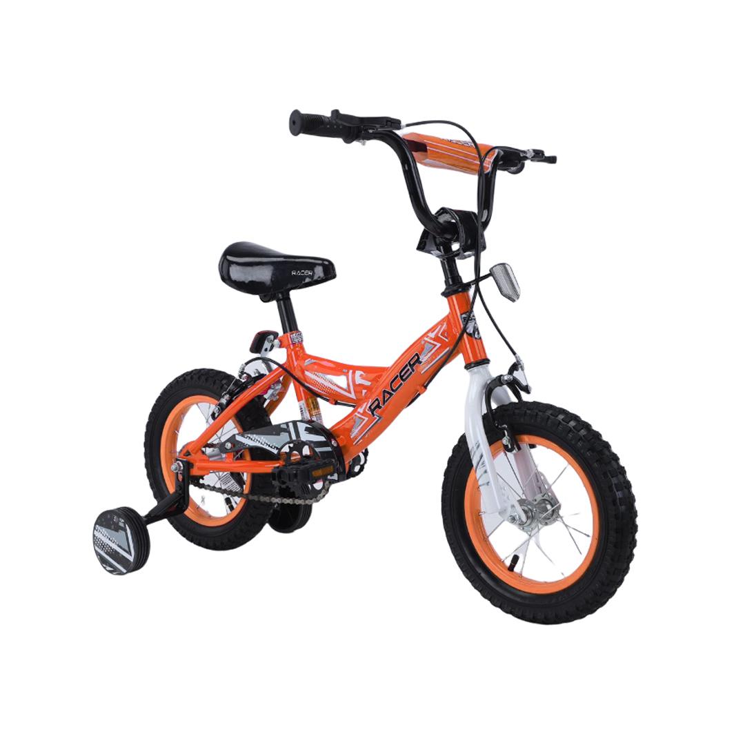 Bicicleta Aro-12'' RACER Eco - Llanta Rayo - Color Naranja