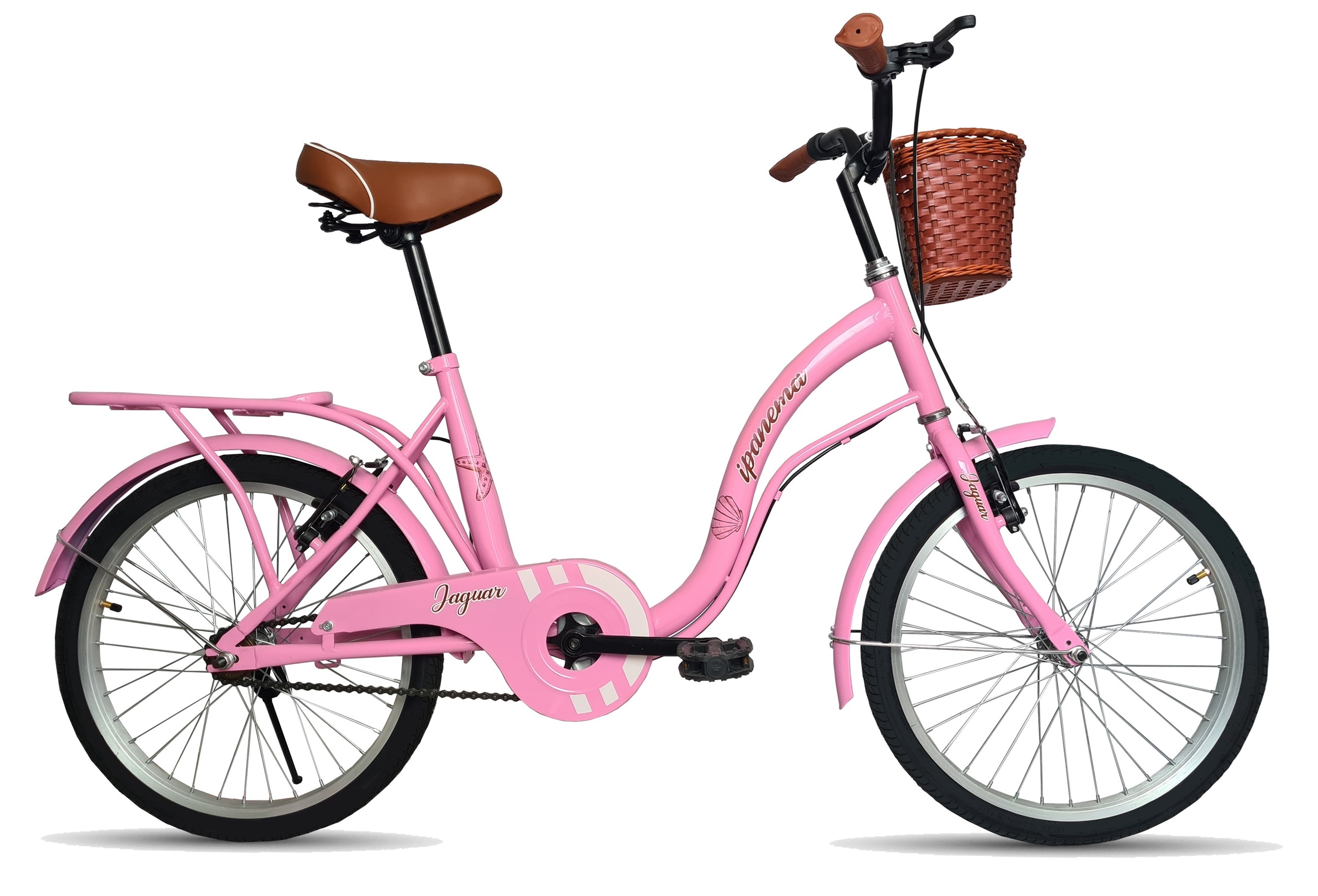 Foto 2 pulgar | Bicicleta Jaguar Ipanema Rodada 20 color Rosa