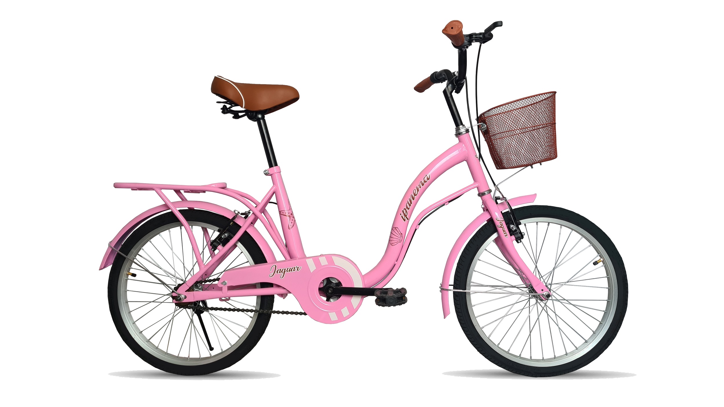 Foto 3 pulgar | Bicicleta Jaguar Ipanema Rodada 20 color Rosa