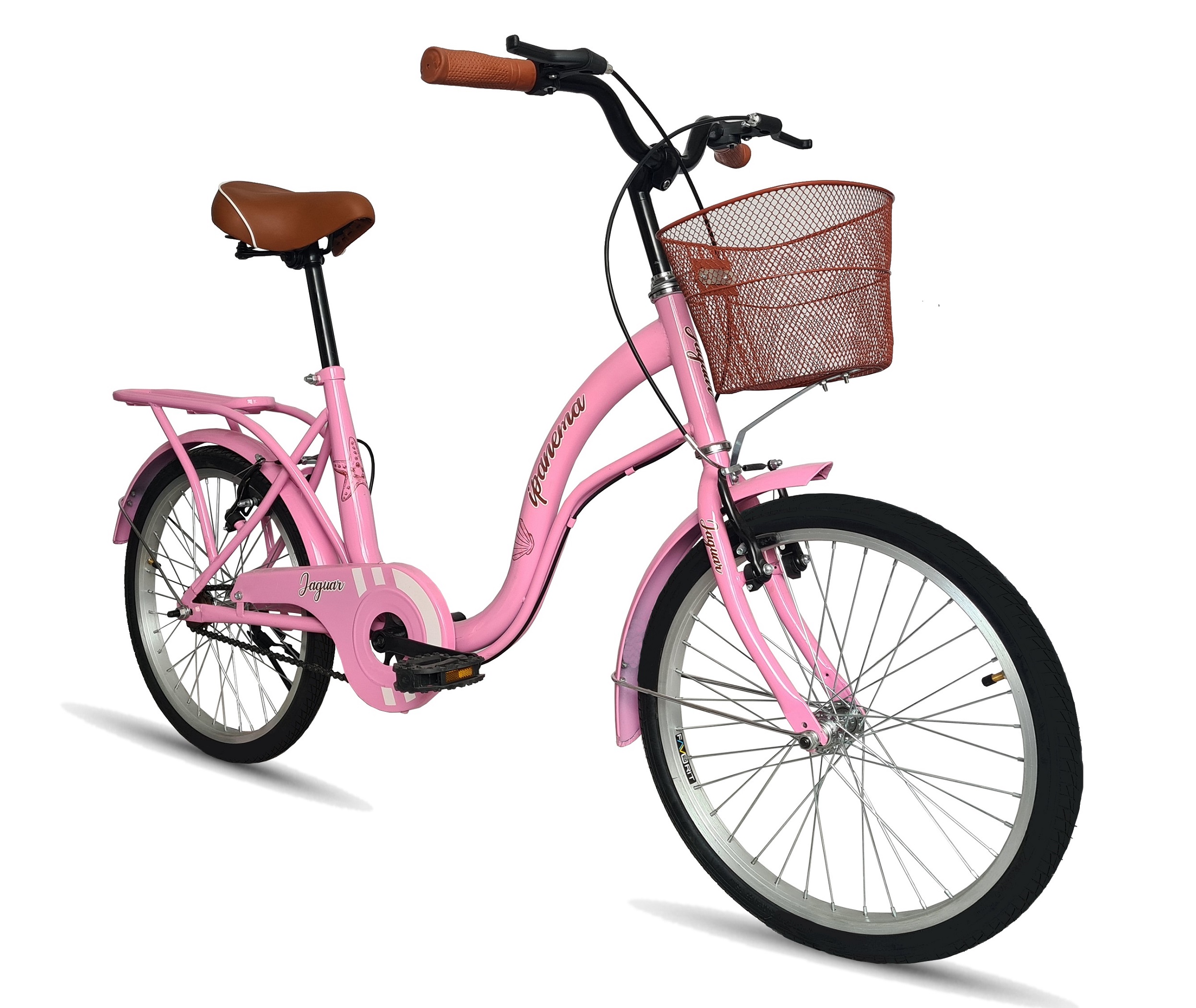 Foto 4 pulgar | Bicicleta Jaguar Ipanema Rodada 20 color Rosa