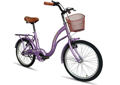Foto 3 | Bicicleta Jaguar Ipanema Rodada 20 color Morado