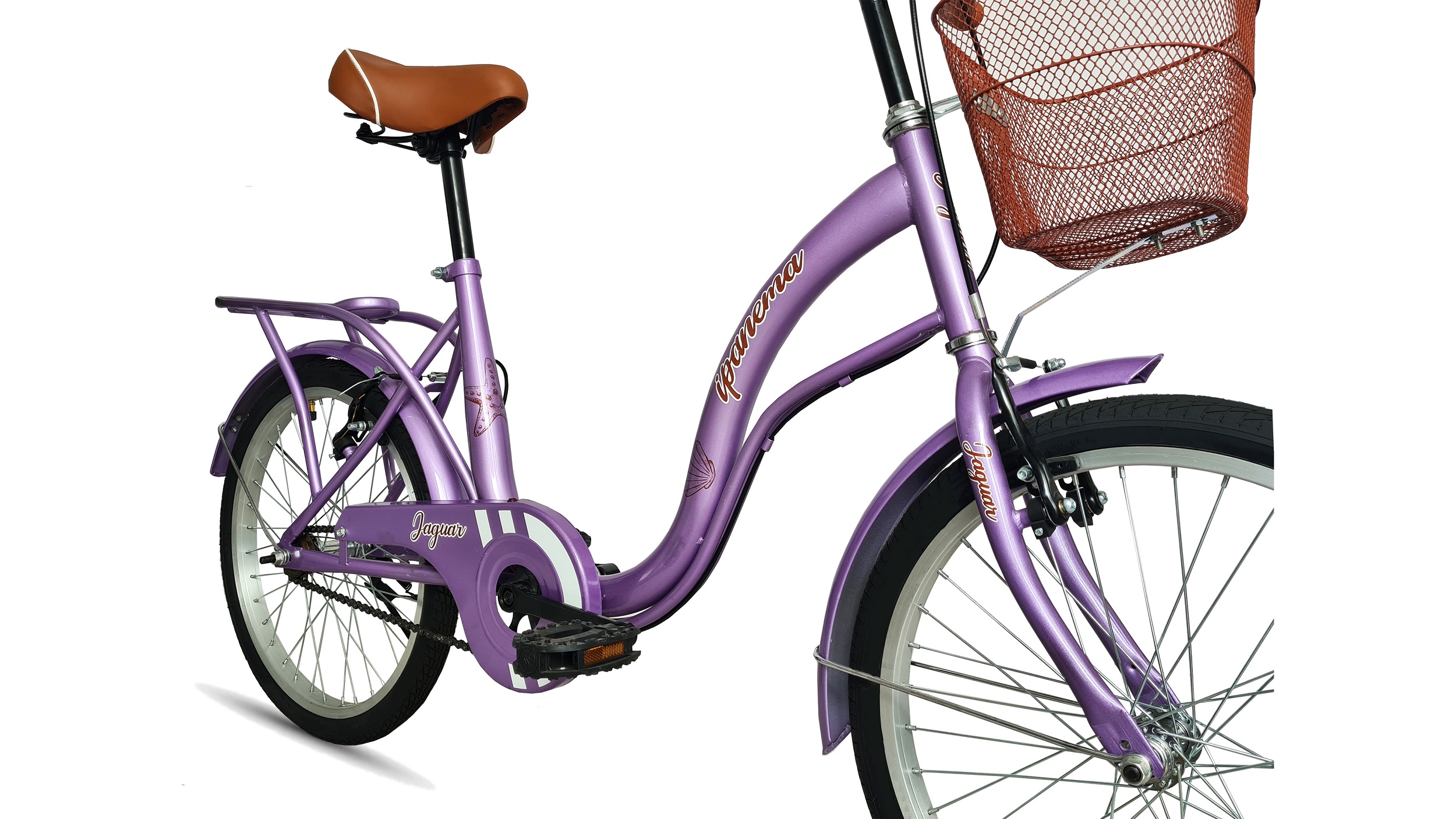 Foto 5 pulgar | Bicicleta Jaguar Ipanema Rodada 20 color Morado