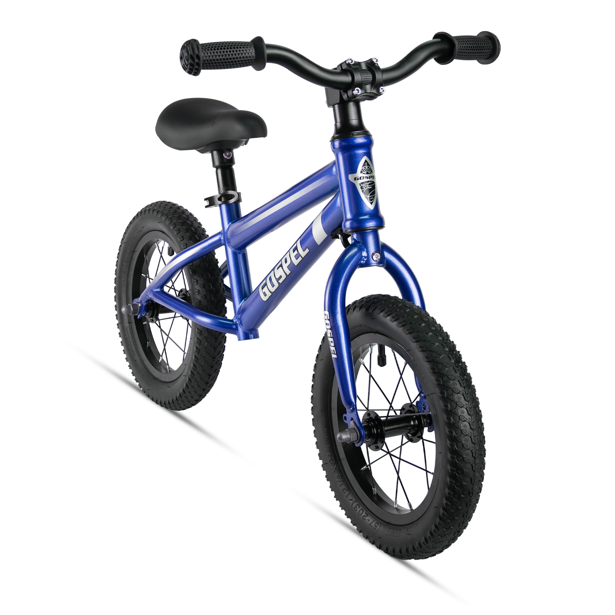 Foto 2 pulgar | Bicicleta Gospel YS7486 color Azul R12 Infantil Balance Equilibrio