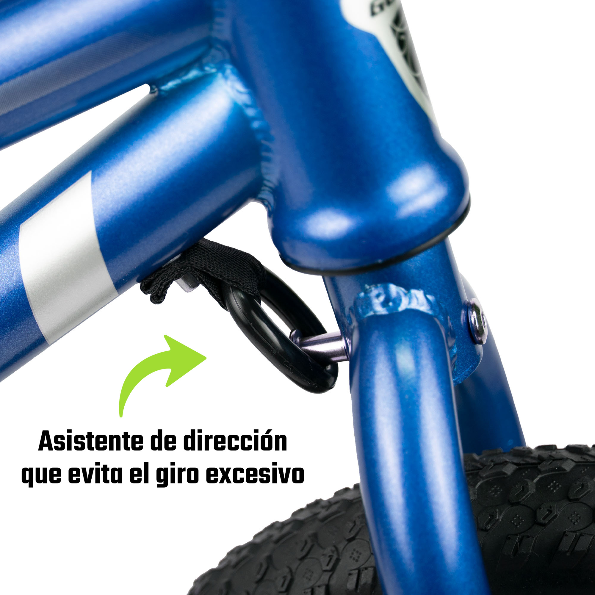 Foto 7 pulgar | Bicicleta Gospel YS7486 color Azul R12 Infantil Balance Equilibrio