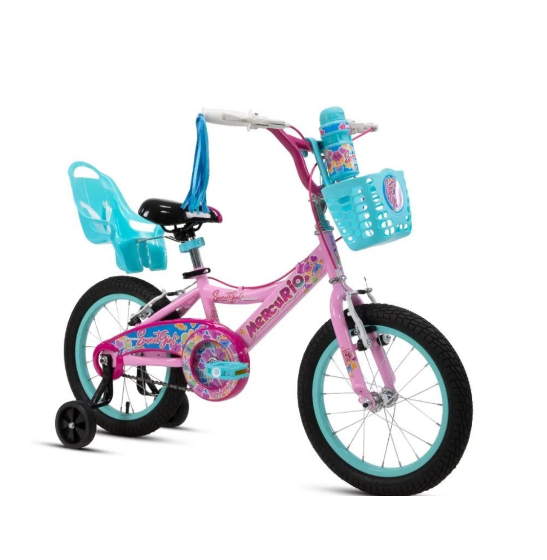 Bicicleta Niña Mercurio Sweet Girl R16 Rosa