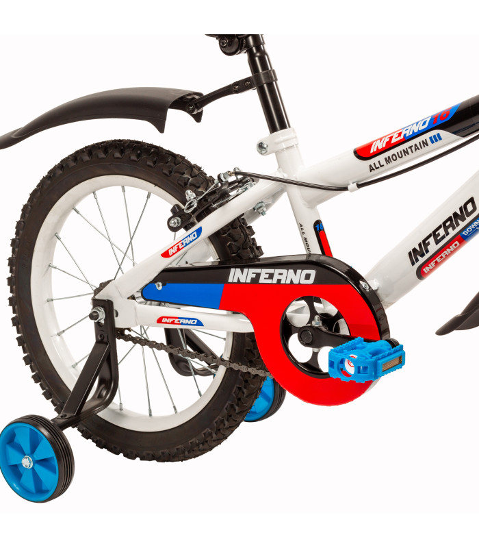 Foto 5 pulgar | Bicicleta Para Niños R16 Llantas Aire Y Entrenamiento Inferno