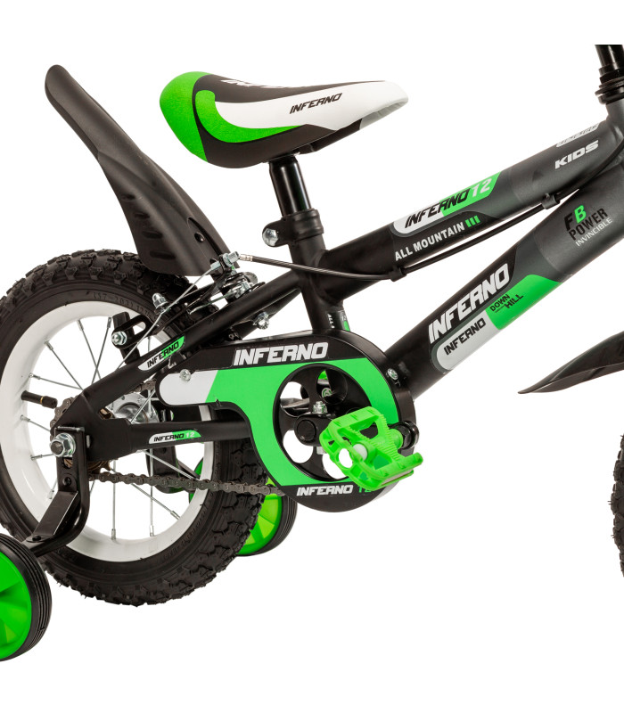 Foto 5 pulgar | Bicicleta para Niños UNIBIKE color Verde R12 Llantas Aire y Entrenamiento