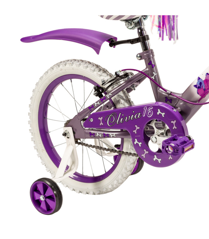 Foto 4 | Bicicleta Unibike Olivia color Púrpura Llantas Aire y Entrenamiento para Niñas R16