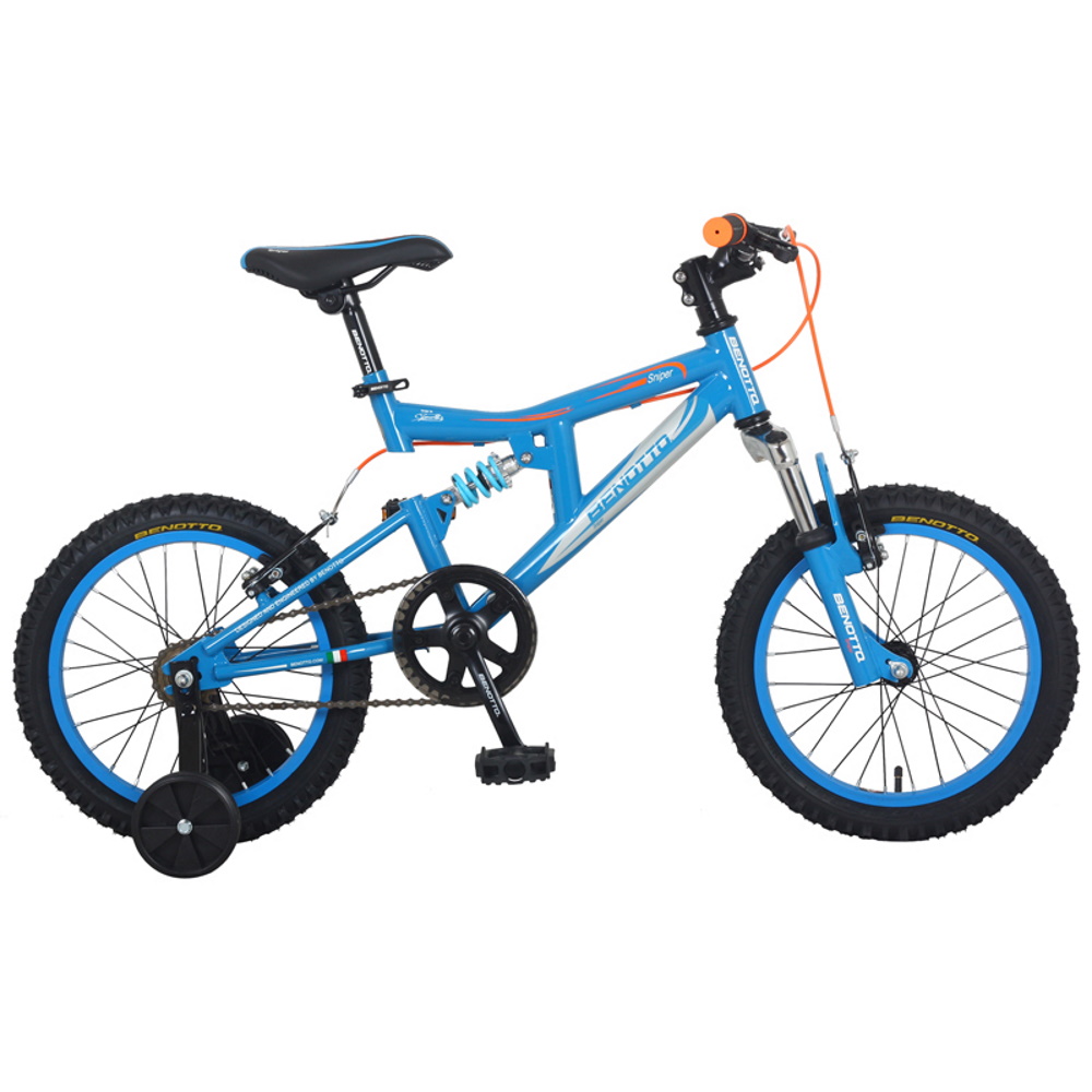 Bicicleta Benotto Sniper R16 1v Acero  color Azul