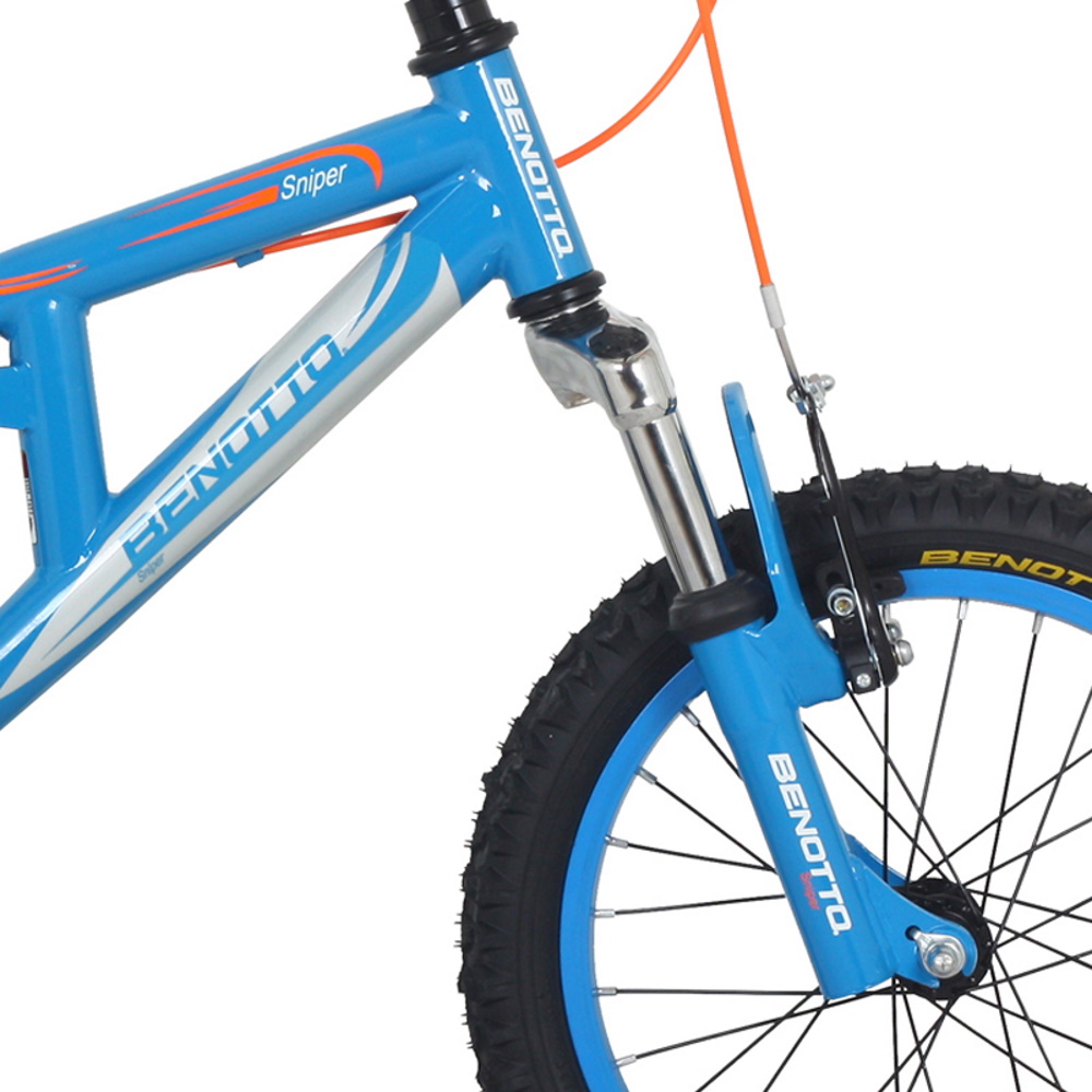 Foto 4 pulgar | Bicicleta Benotto Sniper R16 1v Acero  color Azul