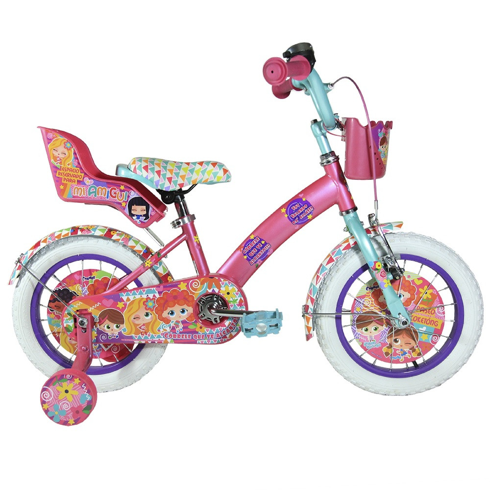 Bicicleta Benotto Distroller Cross Chamoy R14 1v de Acero para Niña