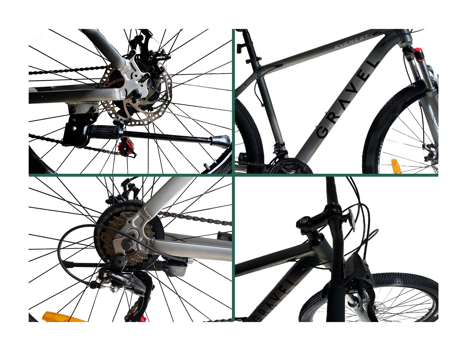 Foto 2 | Bicicleta de Montaña Gravel R29 Unisex 19''