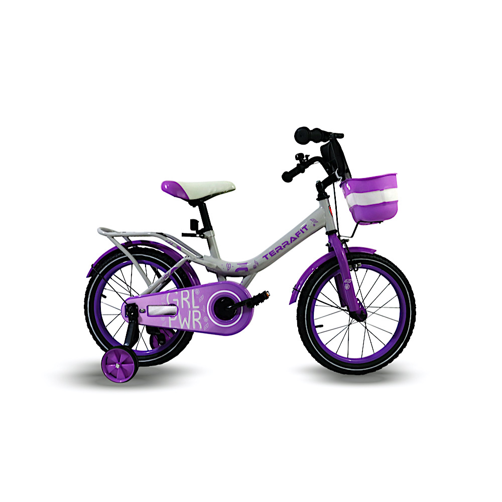 Foto 2 pulgar | Bicicleta Infantil Terrafit Minerva R16 Acero Inoxidable 1V color Púrpura