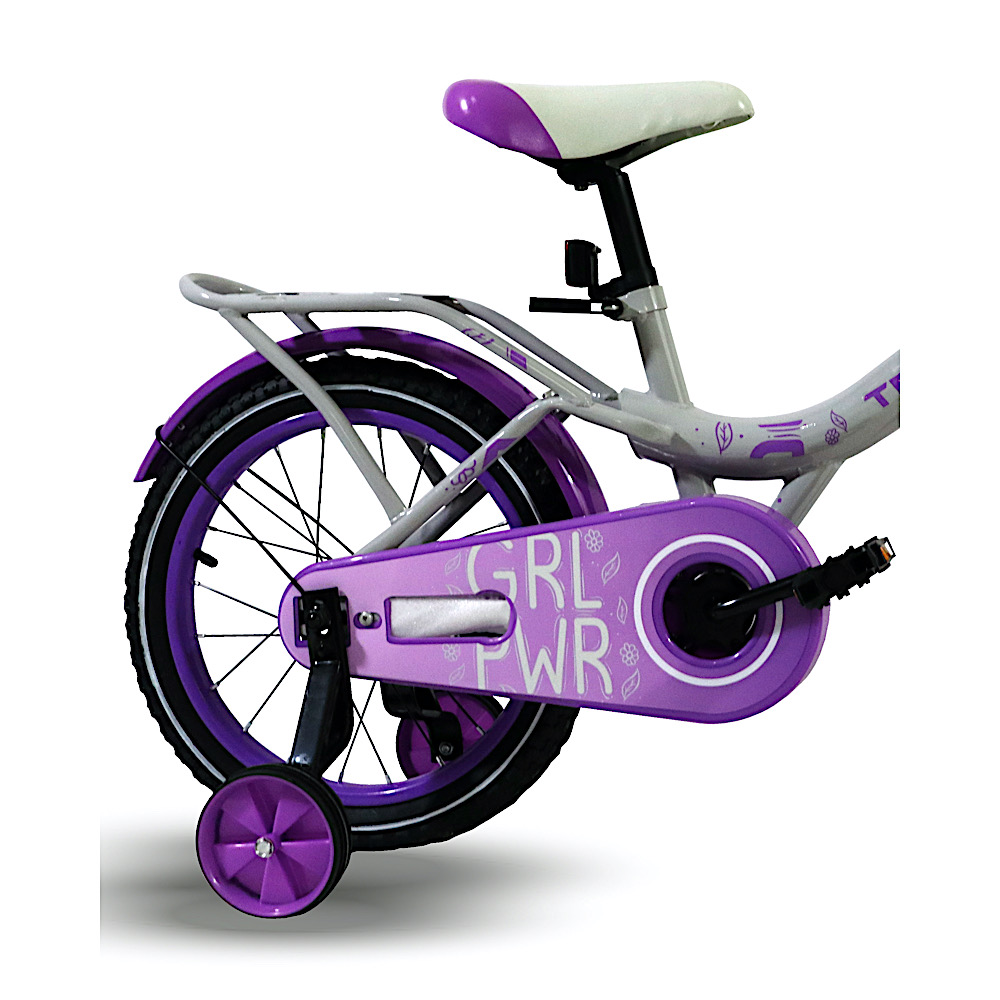 Foto 4 pulgar | Bicicleta Infantil Terrafit Minerva R16 Acero Inoxidable 1V color Púrpura