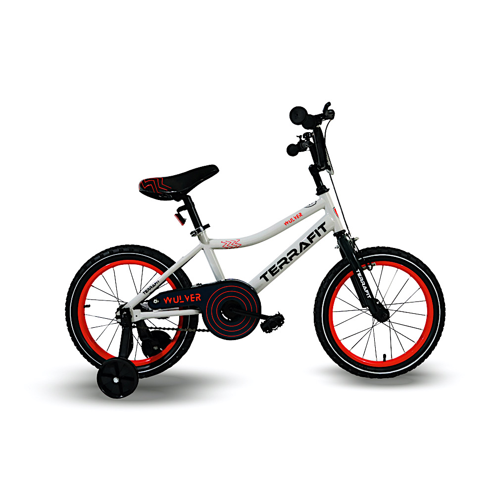 Foto 2 pulgar | Bicicleta Infantil Terrafit Wulver R16 Acero Inoxidable 1V Color Gris