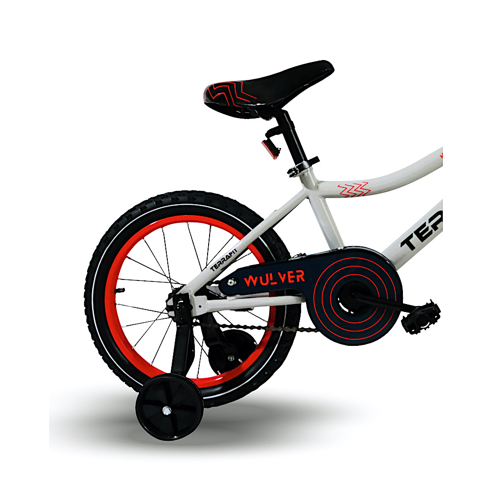 Foto 4 pulgar | Bicicleta Infantil Terrafit Wulver R16 Acero Inoxidable 1V Color Gris