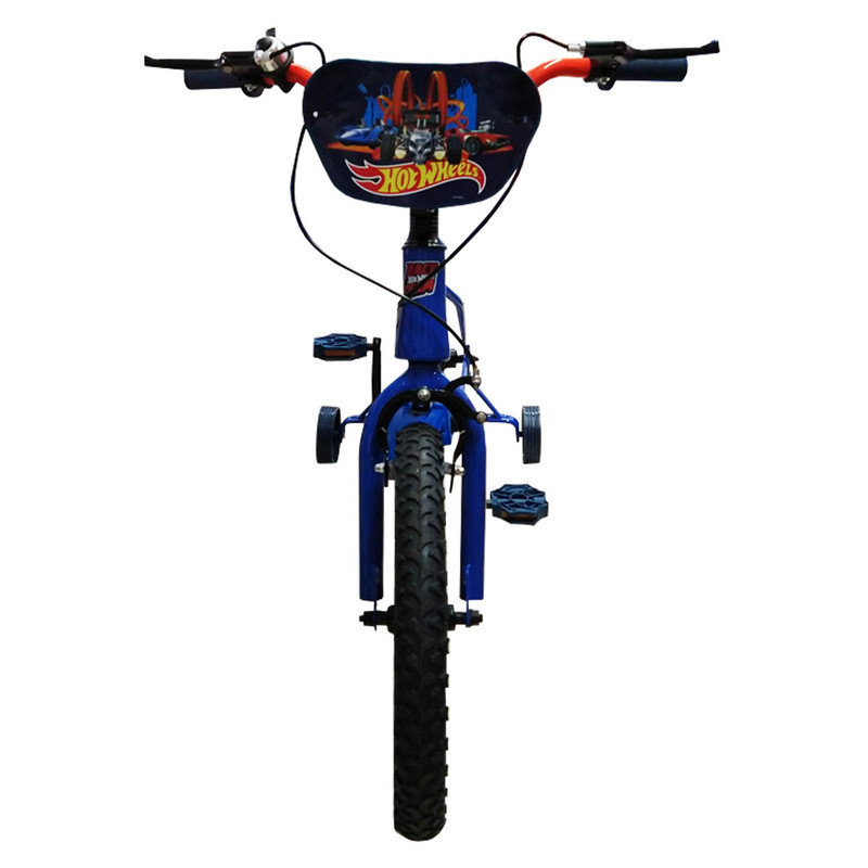 Foto 4 pulgar | Bicicleta Rodada -16 Hot Wheels Color Azul Con Rojo
