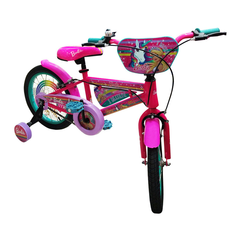 Bicicleta Rodada -16 Barbie Color Rosa