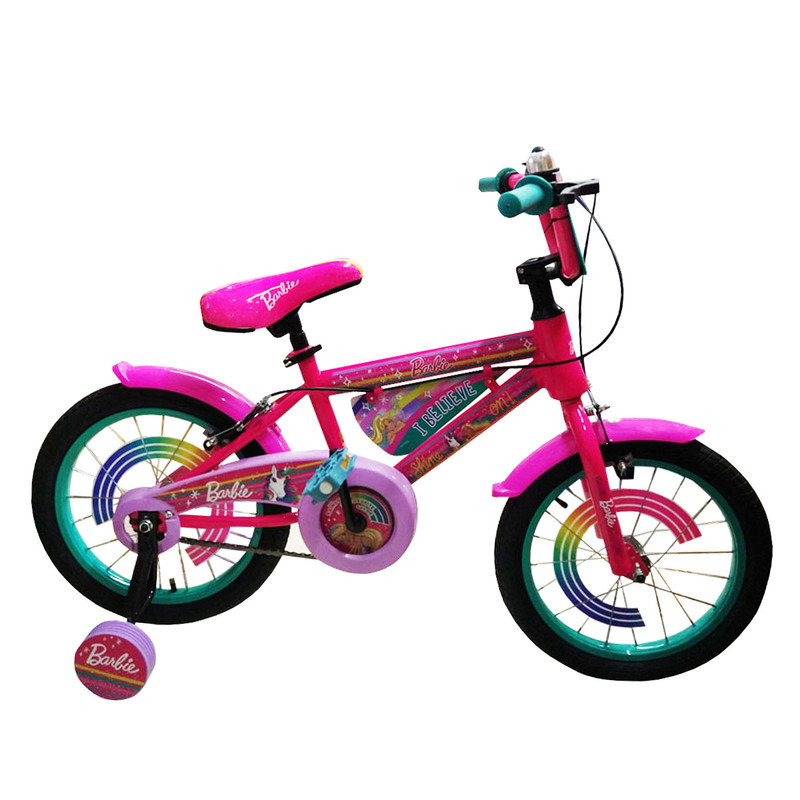 Foto 3 pulgar | Bicicleta Rodada -16 Barbie Color Rosa