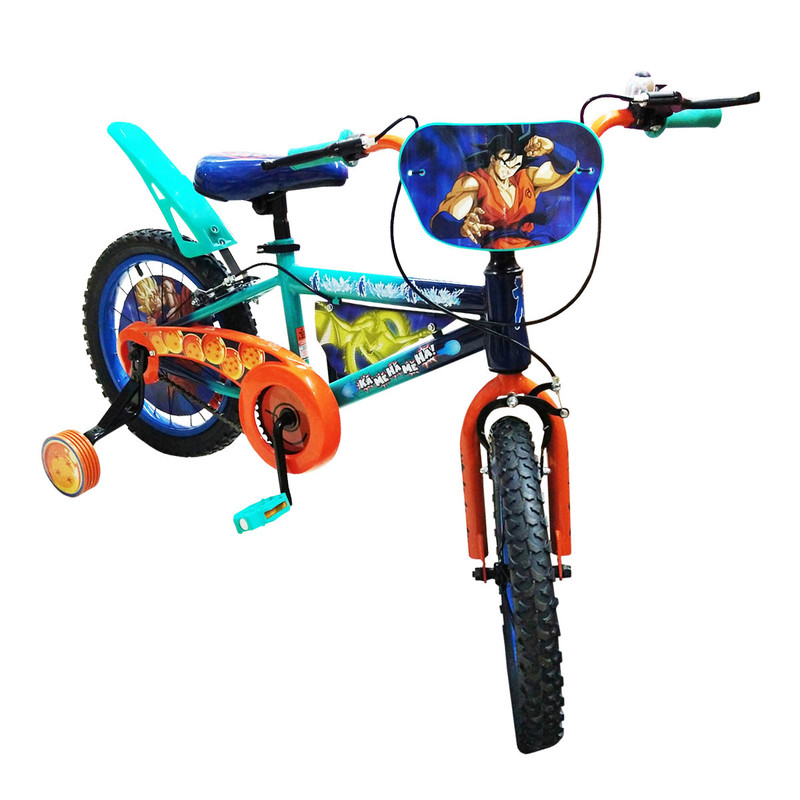 Foto 1 | Bicicleta Rodada -16 Dragon Ball Toy Mark Color Azul Con Naranja