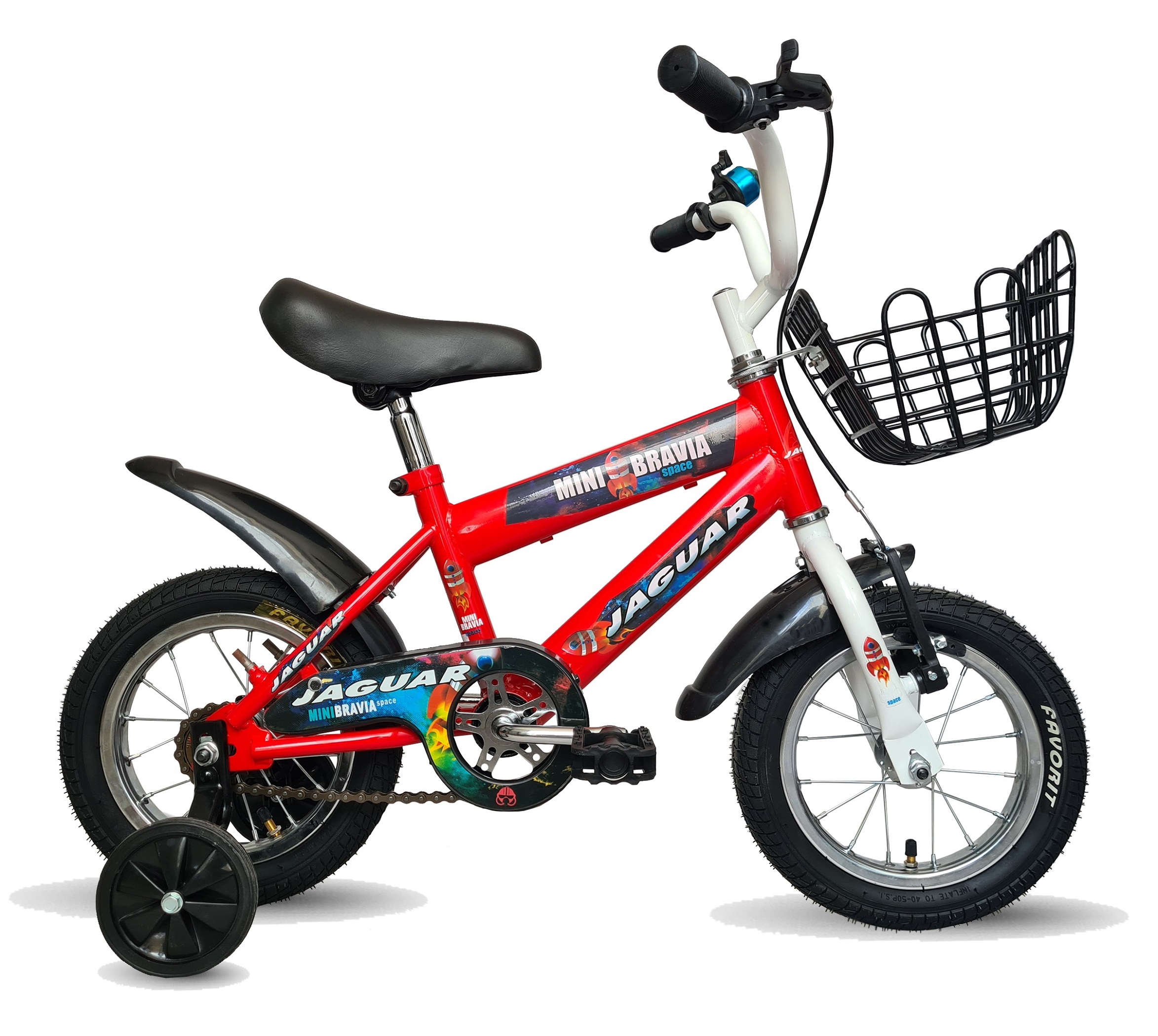 Foto 2 pulgar | Bicicleta Jaguar Minibraba R12 color Rojo Infantil