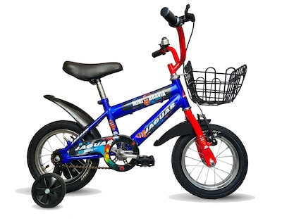 Foto 1 | Bicicleta Jaguar Minibravia Rodada 12 Azul Llantas Inflables