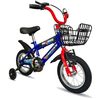 Foto 2 | Bicicleta Jaguar Minibravia Rodada 12 Azul Llantas Inflables