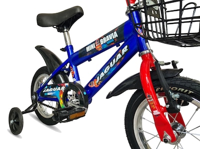 Foto 3 | Bicicleta Jaguar Minibravia Rodada 12 Azul Llantas Inflables