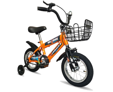 Foto 2 | Bicicleta Jaguar Minibravia Rodada 12 Naranja Llantas Inflables