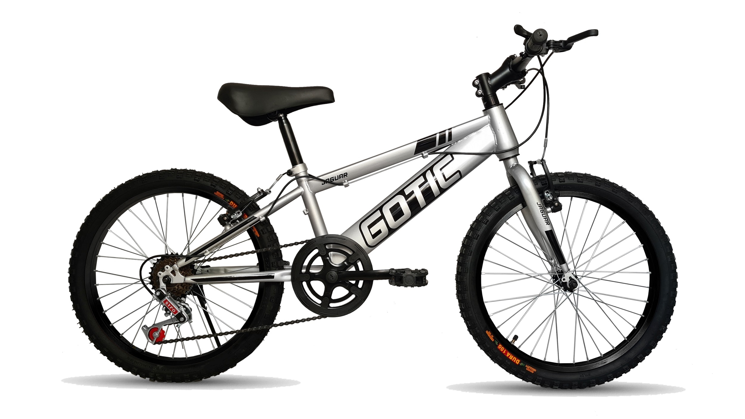 Bicicleta Infantil Jaguar Gotic R20 Gris Coppel