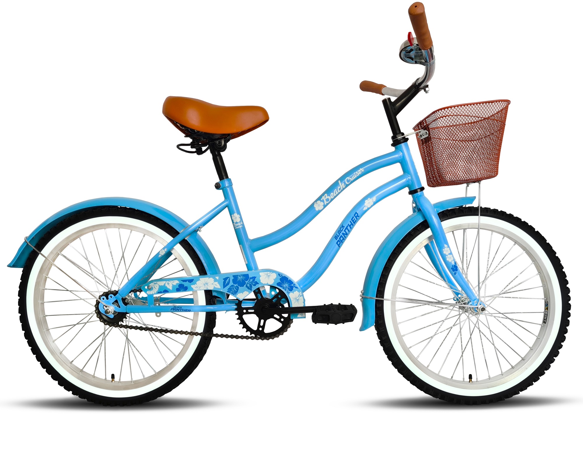 Foto 2 pulgar | Bicicleta Beach Cruiser R20 Vintage con Canasta color Azul
