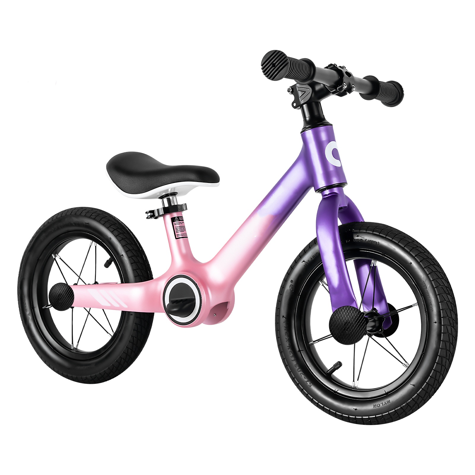 Bicicleta Infantil de Balance Generac S10122 Multicolor Llantas Antipunción 12''