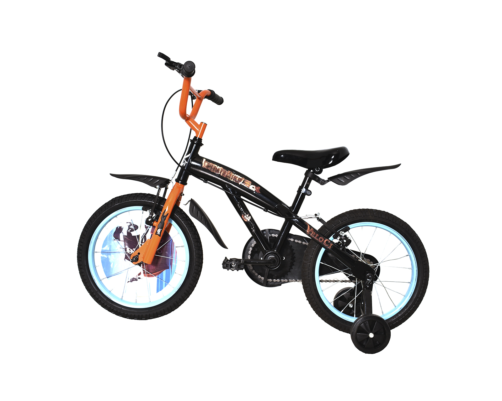 Foto 5 | Bicicleta Veloci Pirata Bike R16 Negro Bmx