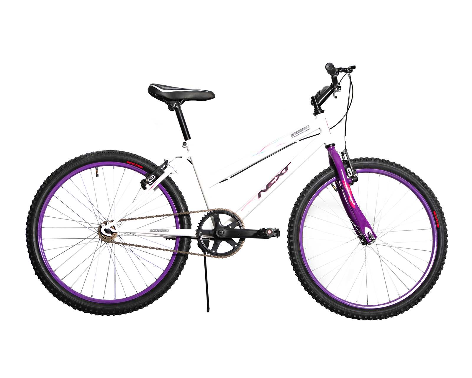 Bicicleta Veloci Next Keziah M/ring R24 Blanca BMX