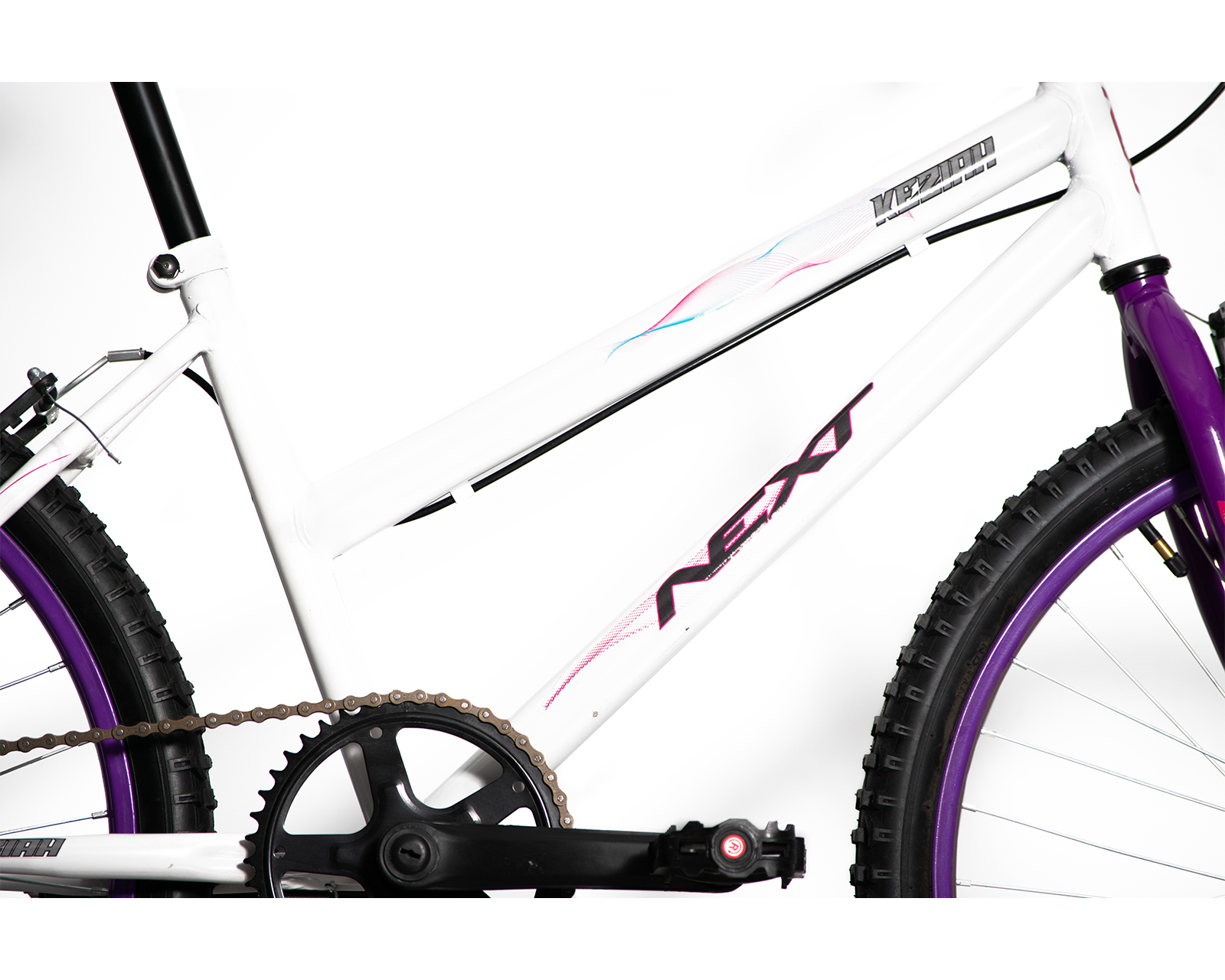 Foto 7 pulgar | Bicicleta Veloci Next Keziah M/ring R24 Blanca BMX