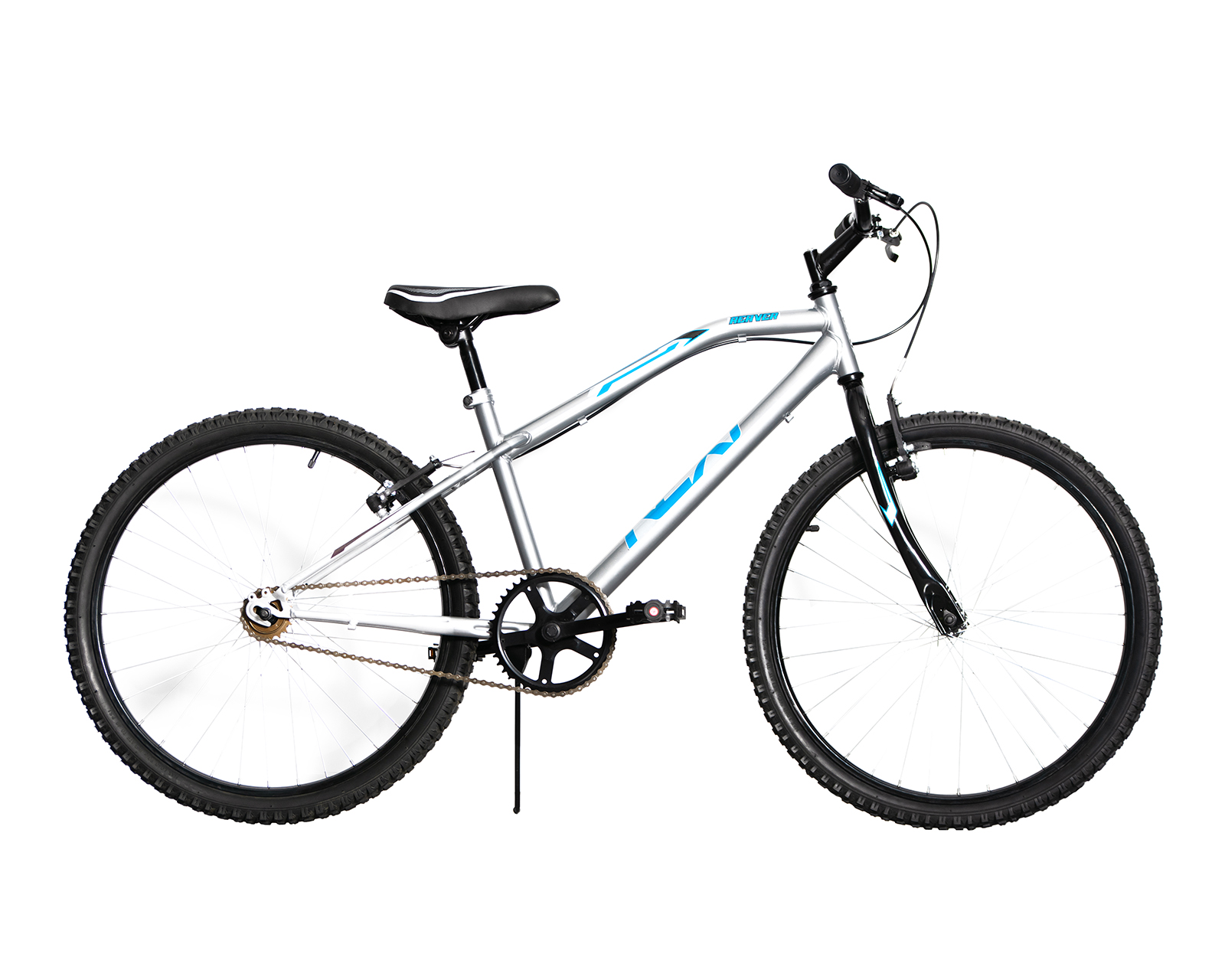 Bicicleta Infantil Veloci Next Reaver M/Ring R24 Plata BMX