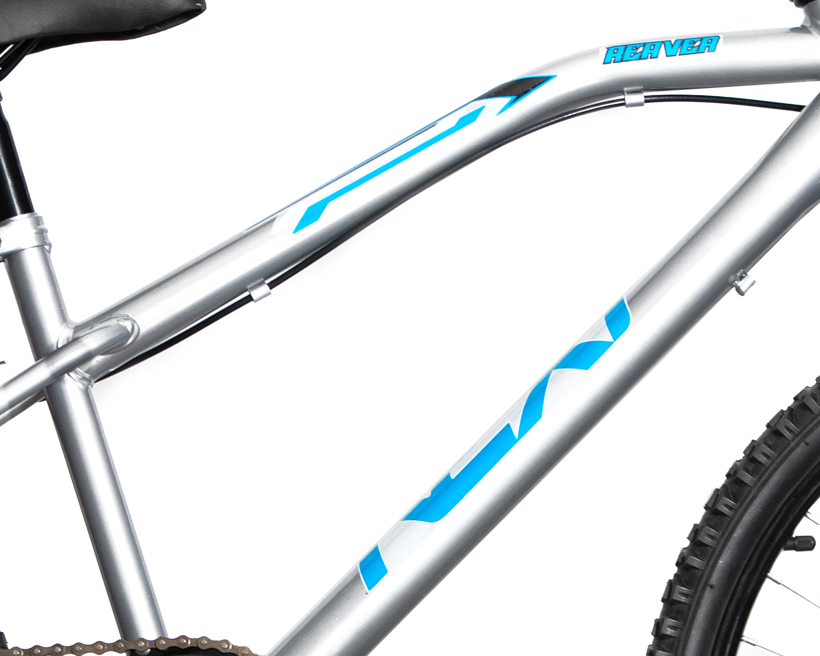 Foto 7 pulgar | Bicicleta Infantil Veloci Next Reaver M/Ring R24 Plata BMX