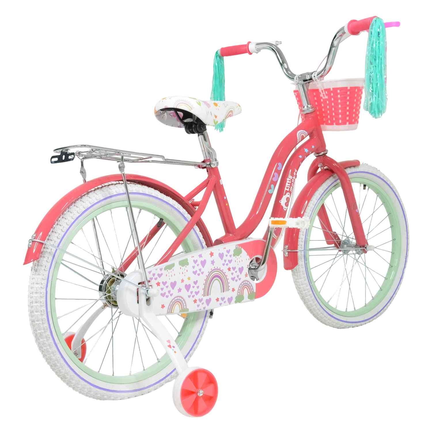 Foto 3 pulgar | Bicicleta Infantil Little Monkey R 20 con Canastilla y Llantas