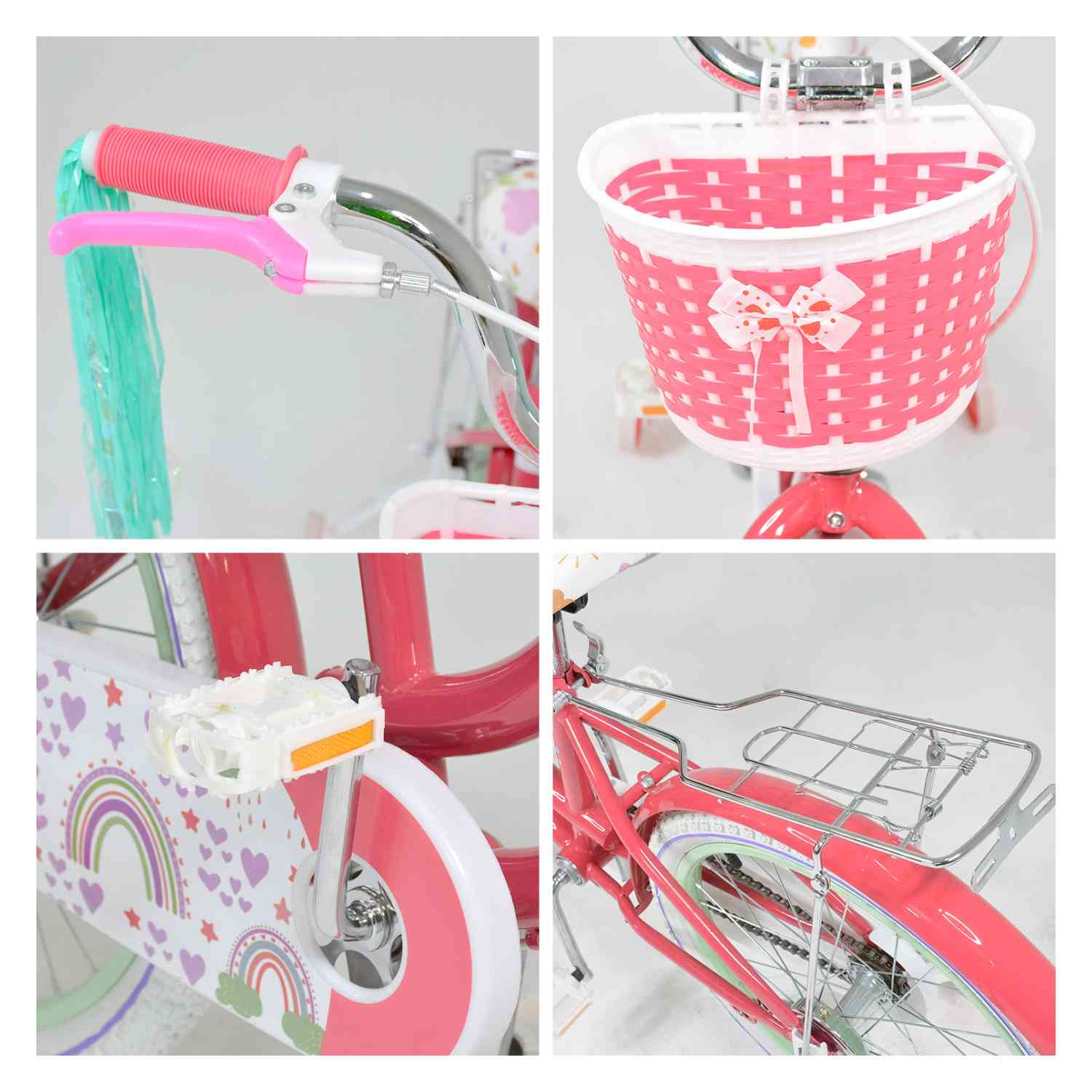 Foto 4 pulgar | Bicicleta Infantil Little Monkey R 20 con Canastilla y Llantas