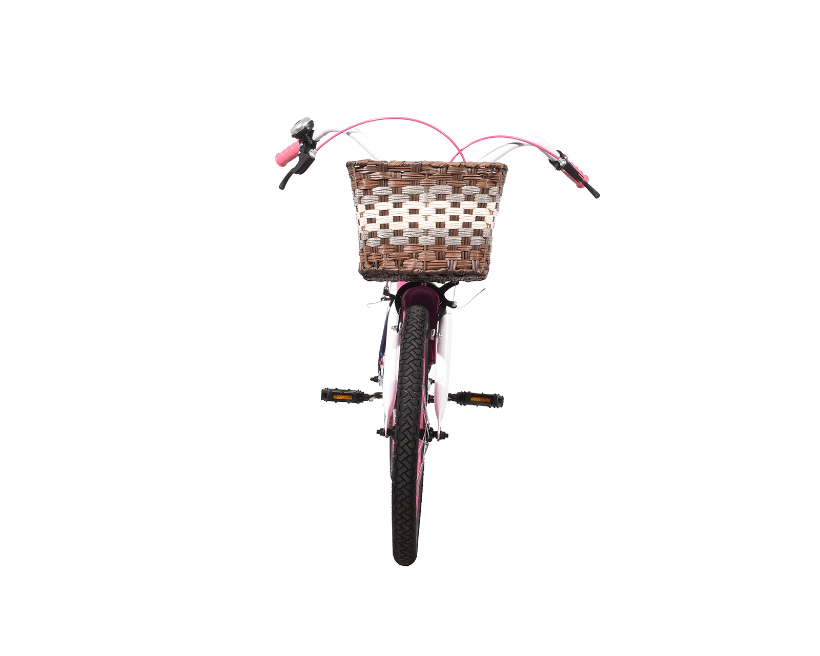 Foto 4 pulgar | Bicicleta Veloci Heart Beat City Rodada 20 Azul con Rosa para Niña