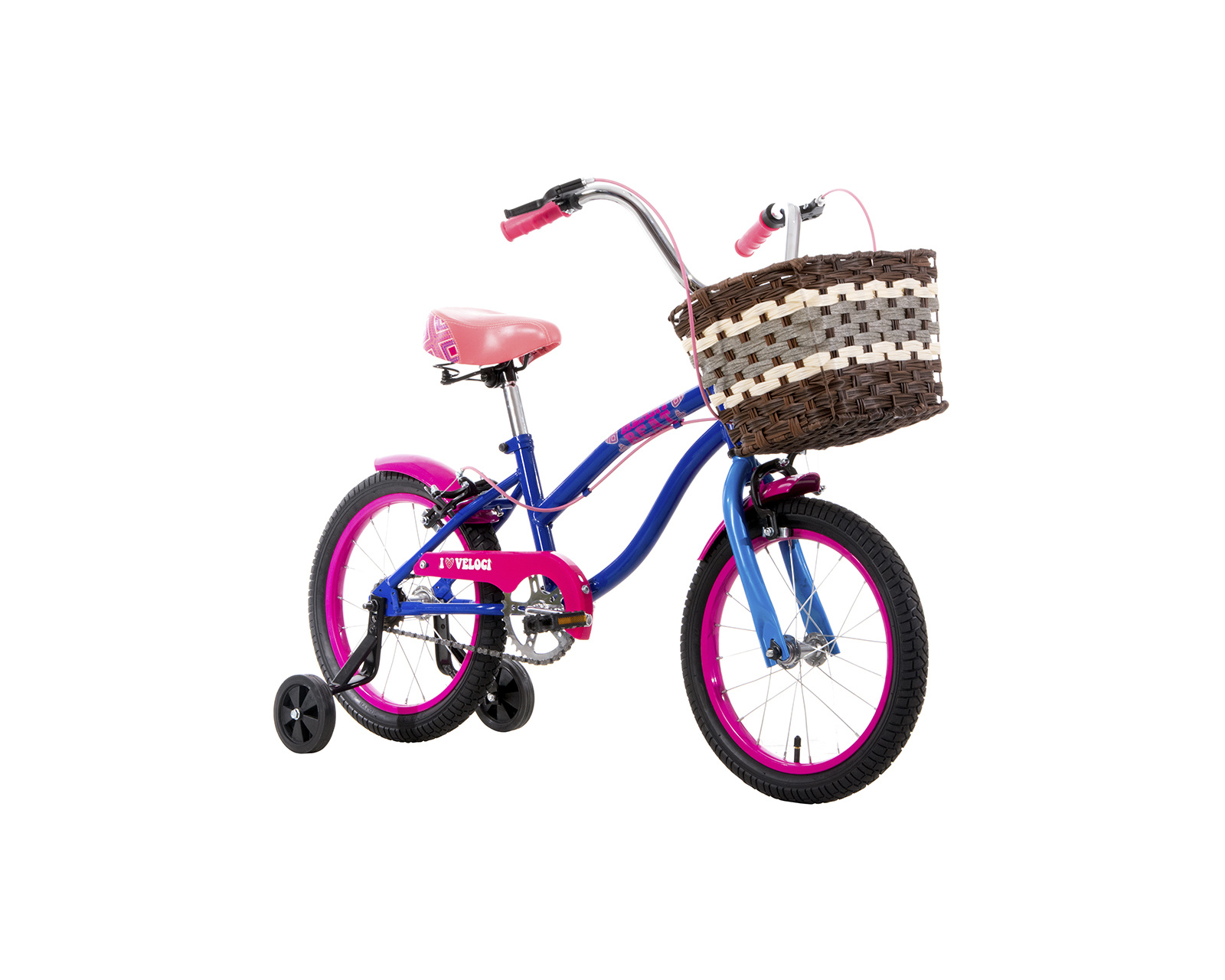 Foto 3 pulgar | Bicicleta Veloci Heart Beat City Rodada 16 Azul Infantil